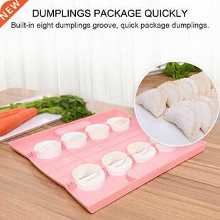 Dumplings Maker Tool Jiaozi Pierogi Mold You Can Make 8 Dump