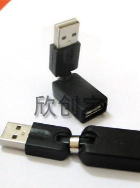 360 rotatory joint usb 2.0 A male to A female adapter connec