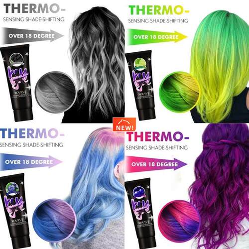 Thermochromic Color Changing Wonder Dye Mermaid Hair Dye