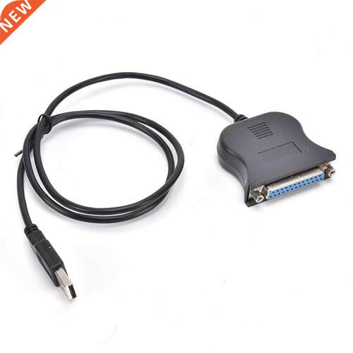 USB 1.1 To DB25 Female Port Print Converter Cable LPT Bi-dir