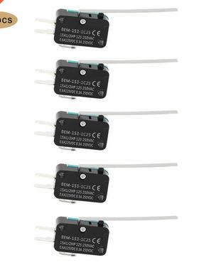 100pcs BEM Micro Switch 250VAC 15A Microswitch Self-Reset Wo
