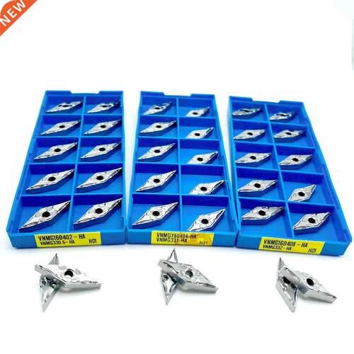 10PCS aluminum alloy blade VNMG160404 HA H01 stainless steel