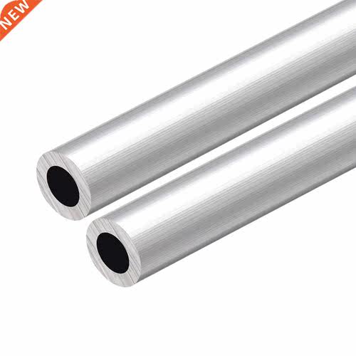 6063 Aluminum Round Tube 300mm Length 20mm OD 10mm Inner Dia