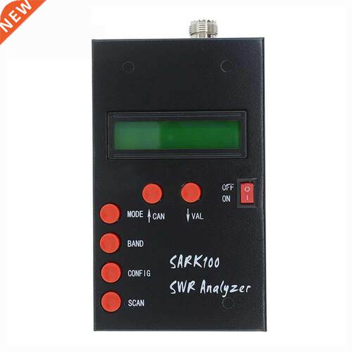1-60 Mhz HF ANT SWR Antenna Analyzer Meter For SARK Ham R