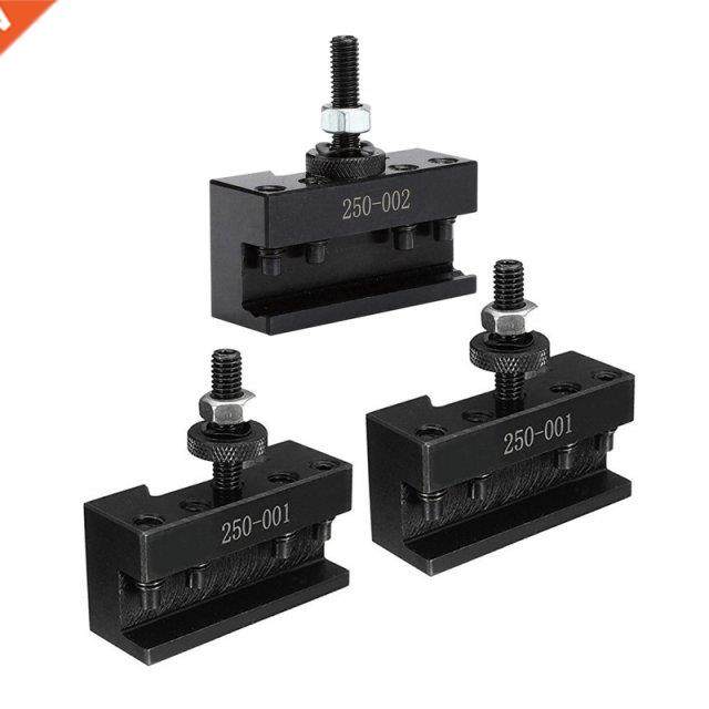 3 Pcs Quick Tool Change Holder Turning Facing Lathe Parting