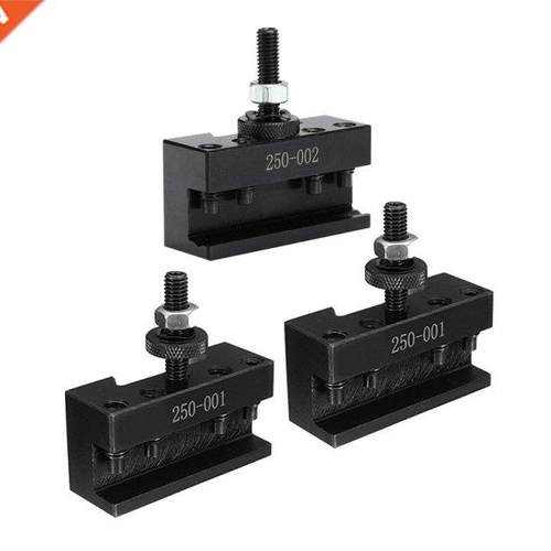3 Pcs Quick Tool Change Holder Turning Facing Lathe Parting
