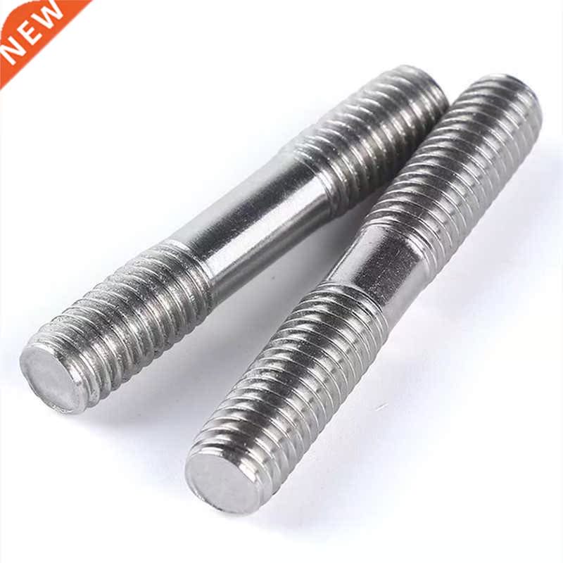 1/2PCS M6 M8 M10 304 Rod Double Thread Stainless Steel Scre