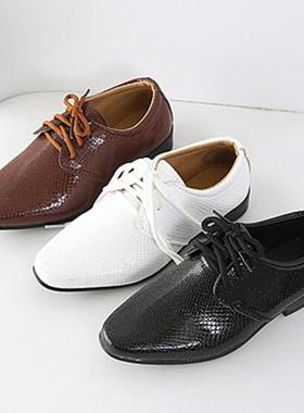 New Kids Genuine Leather Wedding Dress Shoes for Boys Brand