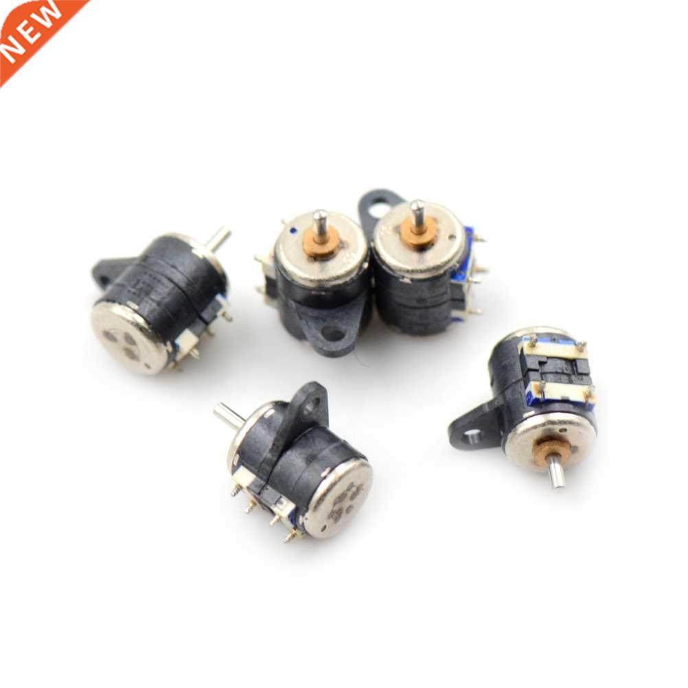 New5pcs 3-5V Micro Stepping Motor 2 Phase 4 Wire 20 Ohm 6mm