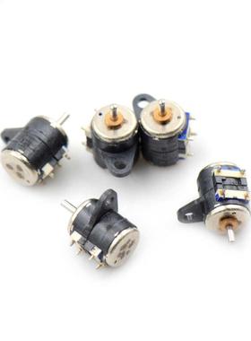 New5pcs 3-5V Micro Stepping Motor 2 Phase 4 Wire 20 Ohm 6mm