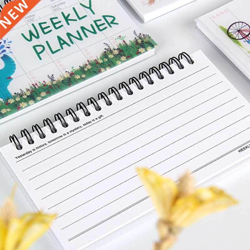 2-in-1 Tearable Weekly Planner Calendar Waterproof Cover 50