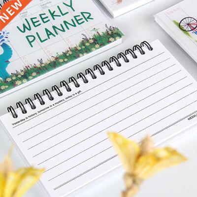 2-in-1 Tearable Weekly Planner Calendar Waterproof Cover 50
