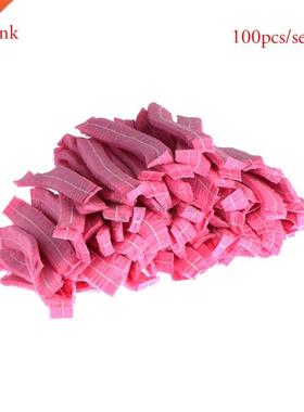 100PCS Wo Waterproof Disposable Shower Cap Non Woven Pleate