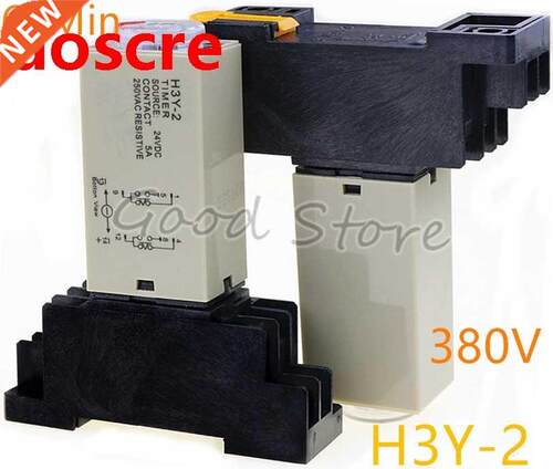 1SET H3Y-2 380V Small time relay 0-60min 6P electronic rel