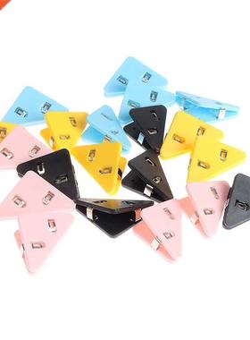 5PCS PET Book Paper Corner Clip Binder Clips For Desk Stora