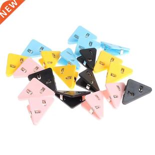 5PCS PET Book Paper Corner Clip Binder Clips For Desk Stora