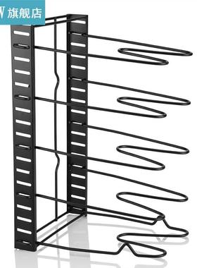 Multi Tiers Pot Frying Pan Lid Storage Rack Organizer Kitche