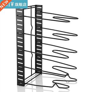 Multi Tiers Pot Frying Pan Lid Storage Rack Organizer Kitche