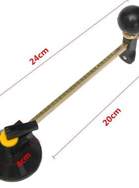 40cm Glass Cutter 6 Wheel compasses Circular Cutting With Su