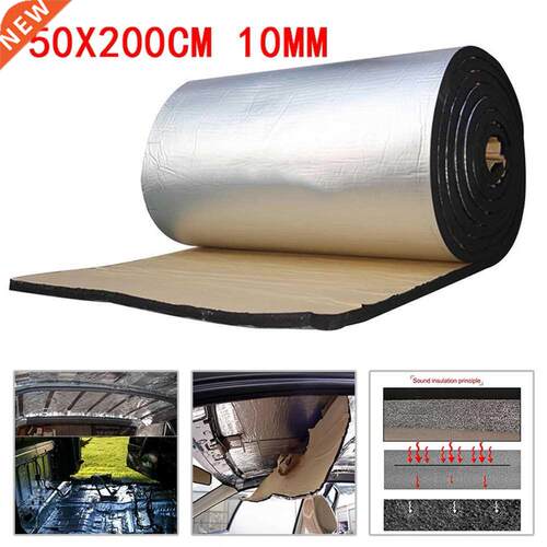 10mm Auto Car Firewall Heat Shield Insulation Sound Deadene