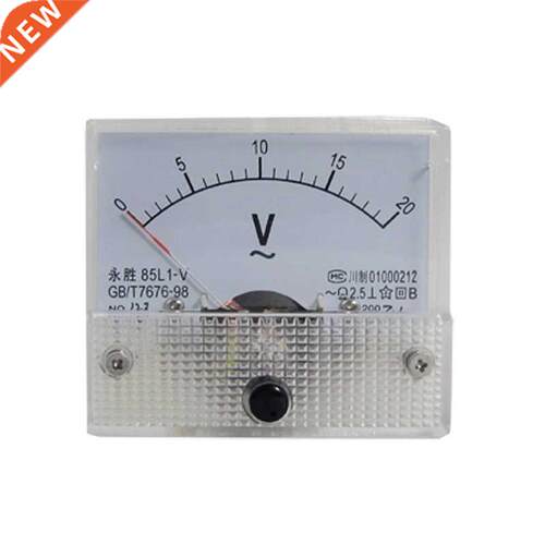 85L1-V AC 0-20V Analog Voltmeter Panel Meter Voltage