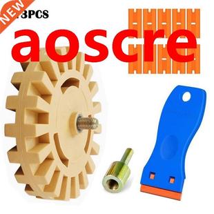13Pcs Car Sticker Decal Glue Removal Tool Eraser Wheel Clean