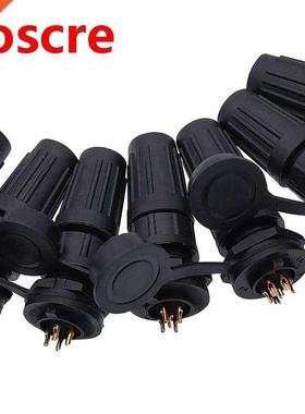 Waterproof connector plaic aviation plug socket IP67 py07