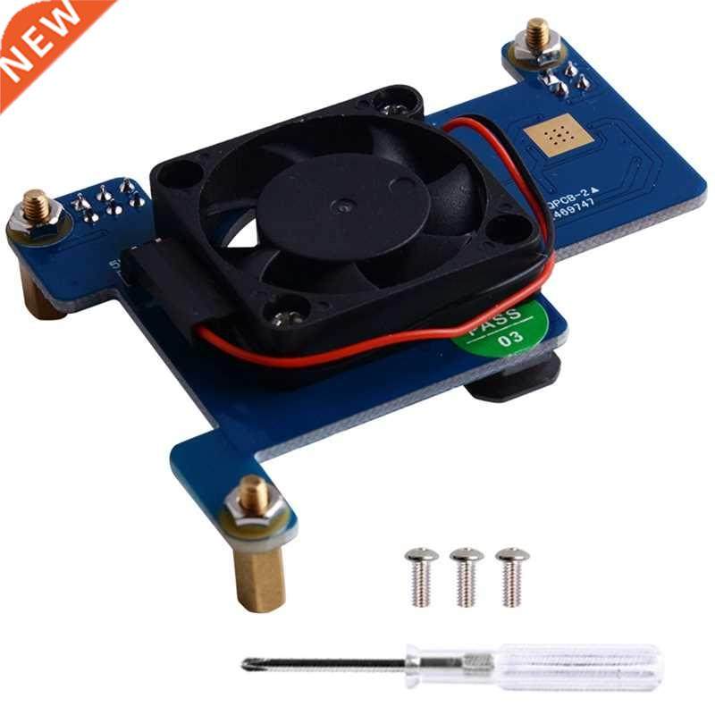 Suitable for Raspberry Pi 4B/3B+/3B POE Cooling Fan Power ov