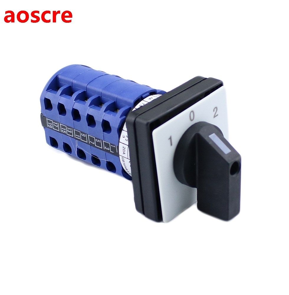 LW26-20/5 universal switch joint Reversing switch 20A versat