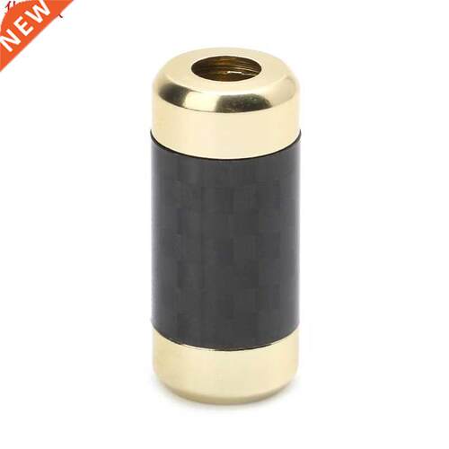 Black/Gold/Silver HiFi Carbon Fiber Y Splitter 1 To 2 Speake