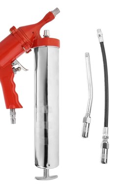 400cc Zinc Air Grease Gun Pneumatic Greaser Cartridge Greasi
