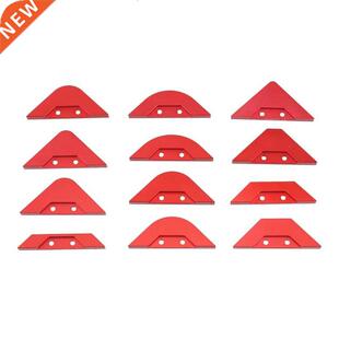12Pcs Woodworking Radius Jig Router Template R5-R40/T10-T40
