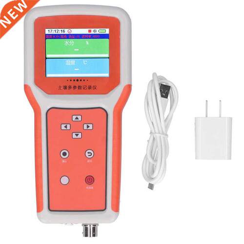 Soil Meter 2.8in LCD Screen Temperature Humidity Recorder So