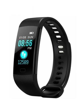 Y5 Wristband Color Screen Heart Rate Sports Watch Pedometer