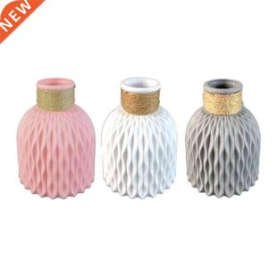 Elegant Vintage Flower Pot Arrangeme Plastic Dry Vase