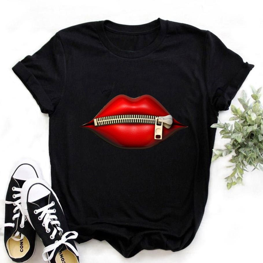 Women Plus Size Harajuku Tops Summer Tops Graphic Tees Women