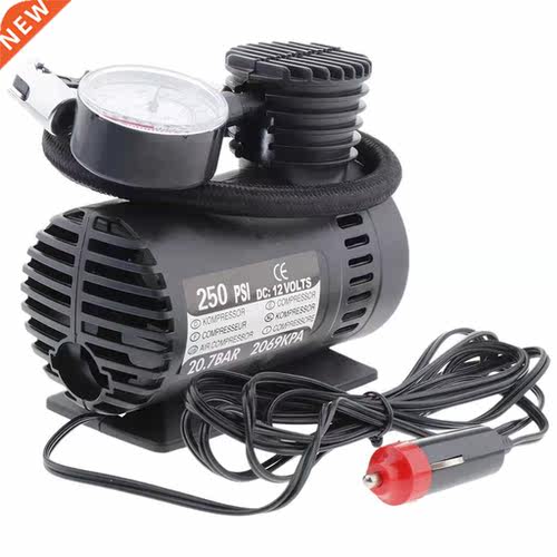 Portable Electric Mini 12V Air Compressor Pump Car Te Tir