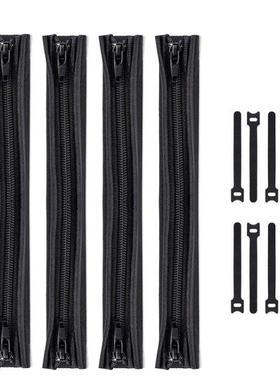 4 Pack Cable Management Sleeve With 10 Pcs Cable Tie Cord Or