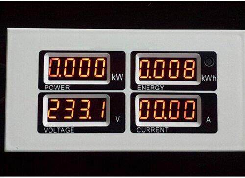 AC 110V 220V Digital 100A watt power meter volt amp Ammeter