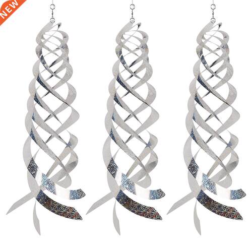 Bird Repeller Rotating Rod Reflective Wind Spiral Deterrents