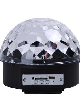 AC110-240V 6*3W Remote Control USB Bluetooth MP3 80pcs Lens