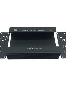 Black Aluminum Enclosure Cover case shell for PORTAPACK + HA