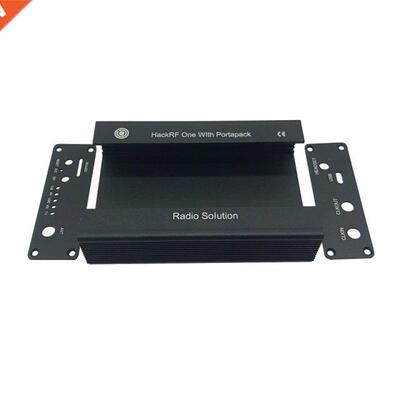 Black Aluminum Enclosure Cover case shell for PORTAPACK + HA