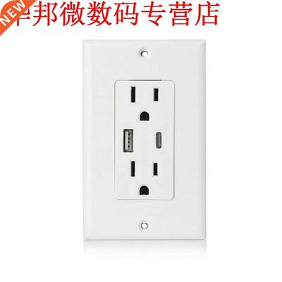 USB Type-c Stopcontact Snelheid 4.8A Charger Adapter Stopcon