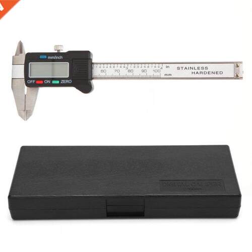 100mm LCD Electronic Digital Gauge Stainless Steel Vernier C