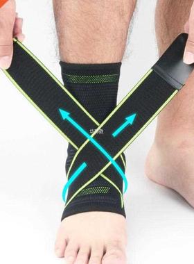 Non-slip Elastic Ankle Support Adjustable Silicone Sports An