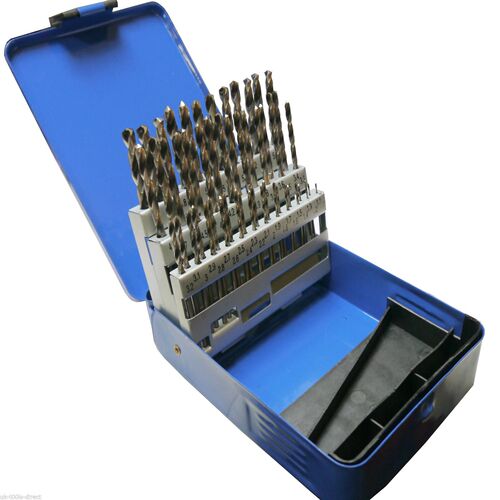 5Engineering Drill Bit Set Hss 1 - 6mm in 0.1mm Increments
