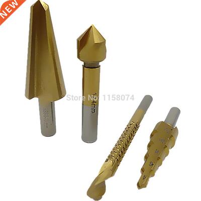 4pc Saw Drill Hole Reamer Chamfer Cutter Bit Umbrella Drill