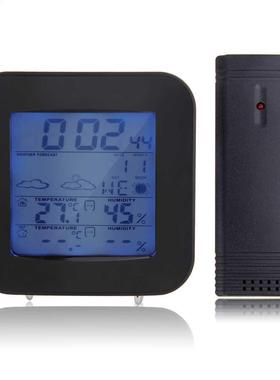 Weather Staton ndoor/Barometer LCD Humdty Meter Tester F