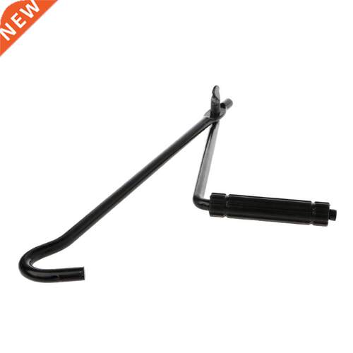 Car Metal Handle Scissors Jack Wrench Auto Truck Black Durab